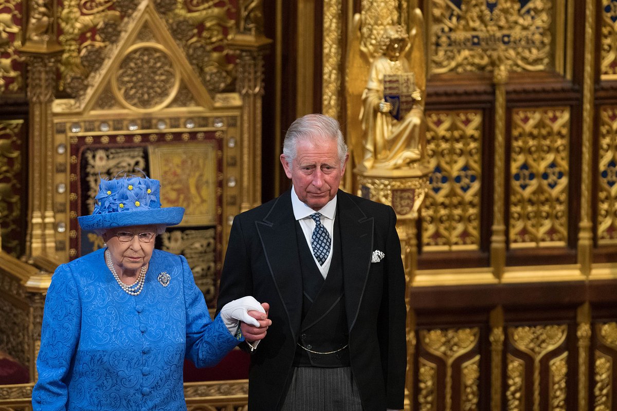 Принц Чарльз и Елизавета II, 2017 год