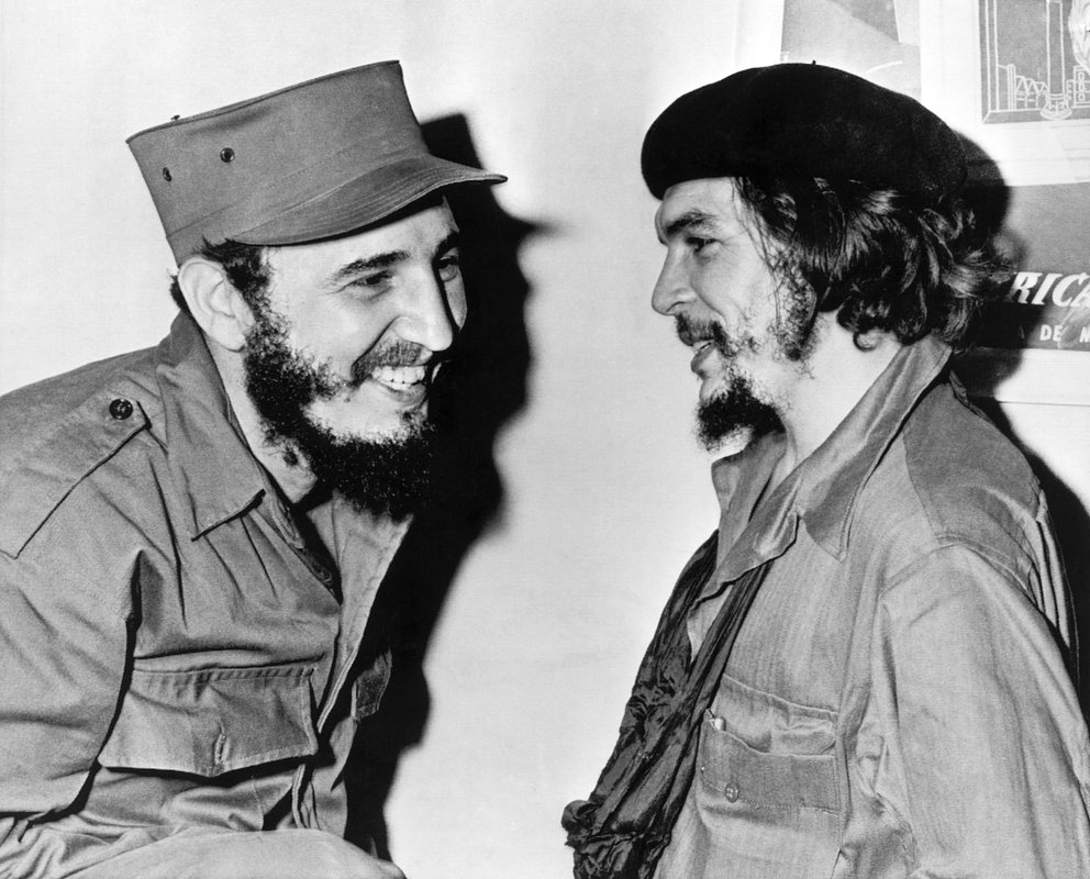 Фидель Кастро и Че Гевара, Куба, 1959 год