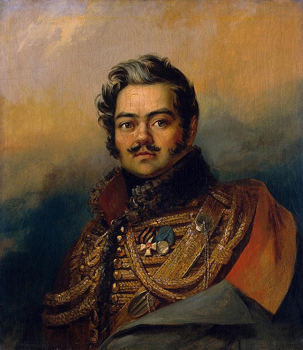 Джордж Доу «Портрет Дениса Васильевича Давыдова», 1827-1828 годы