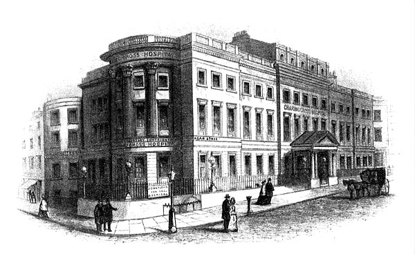 Здание, в котором находилась Чаринг-Кросская больница с 1902 по 1906 год