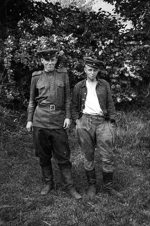 Красноармейцы. Чехия, 1945 год