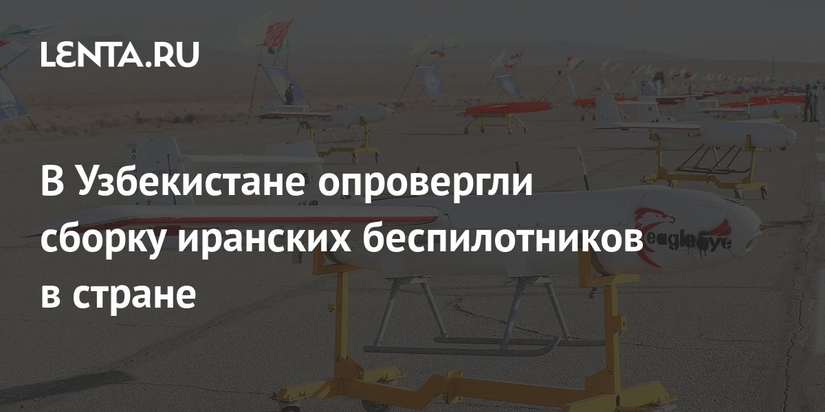 МИД Таджикистана опроверг сообщение о сборке иранских беспилотников