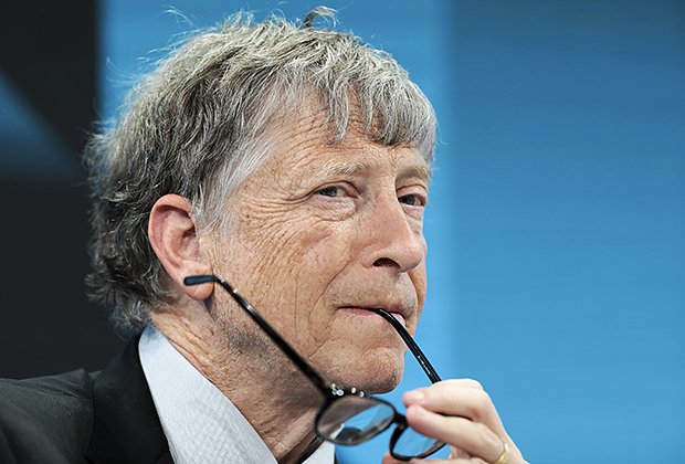 Bill Gates en el Foro Económico Mundial 2019