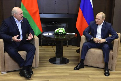 В Кремле высказались о встрече Путина и Лукашенко