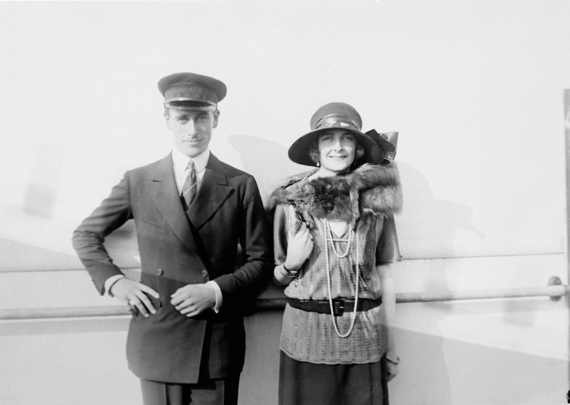 Луис и Эдвина Маунтбеттен, 3 октября 1922 года