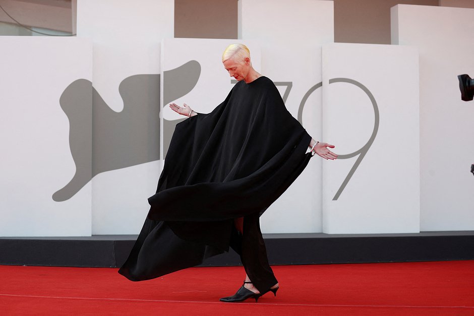 Тильда Суинтон на 79-м Венецианском кинофестивале, 2022 год