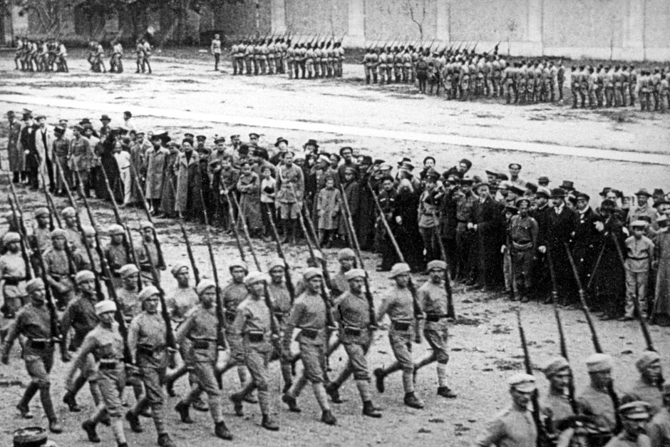 Белогвардейские войска, 1918 год