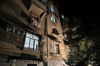 СК начал проверку после гибели двух человек при обрушении балкона в Сочи