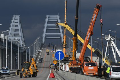 На Крымском мосту восстановили автомобильное движение