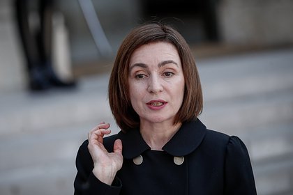 Санду поддержала намерение запретить оппозиционную партию Молдавии «Шор»