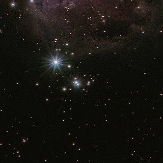 Обнаружена гигантская звезда с магнитными облаками