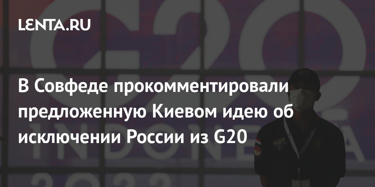 В Совфеде прокомментировали предложенную Киевом идею об исключении ...