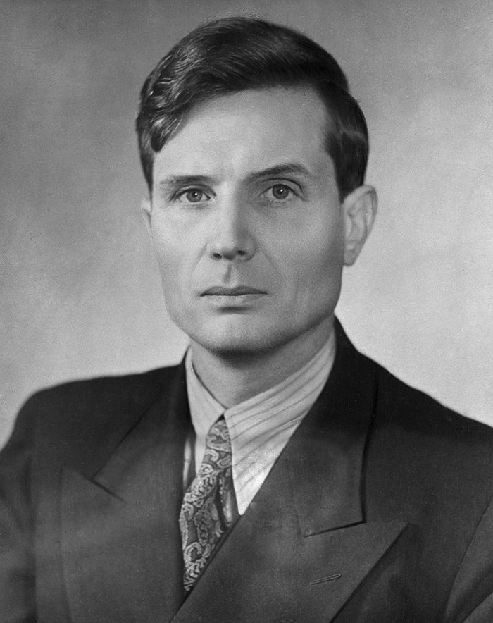 Михаил Суслов в 1948 году 