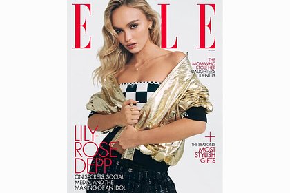 Дочь Джонни Деппа снялась в белье для журнала Elle