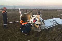 В российском регионе при крушении одномоторного самолета погиб пилот