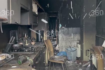 Появились кадры изнутри дома в Стерлитамаке после смертельного пожара