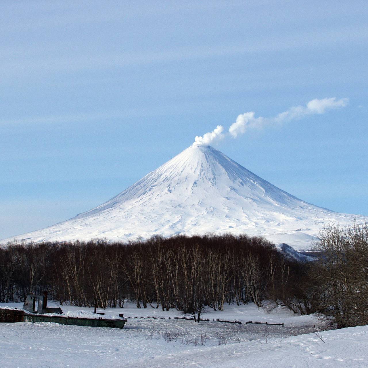 Петропавловск-Камчатский вулкан Ключевская сопка