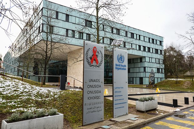 Штаб-квартира ЮНЭЙДС в Женеве. Фото: Алексей Витвицкий / РИА Новости