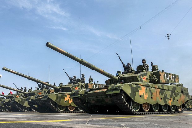 Китайские танки Type 99A. Фото: SINA Corporation