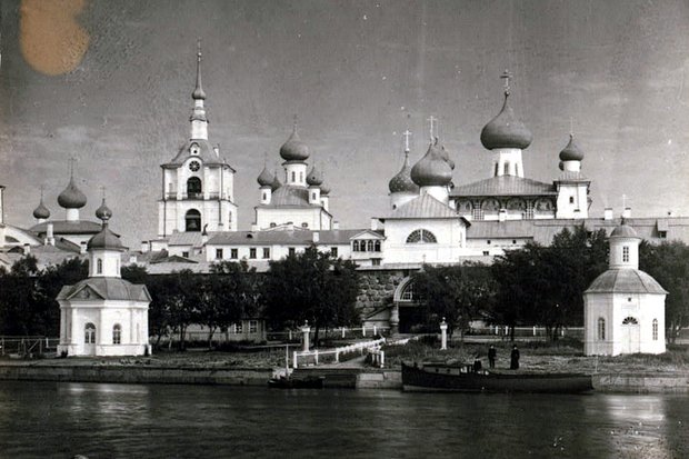 Соловецкий монастырь в 1916 году. Фото: Сергей Прокудин-Горский