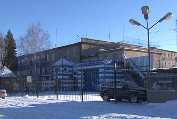 Одно из зданий ИК-6 города Копейска (Челябинская область)