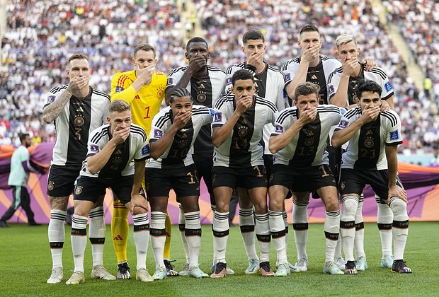 Футболисты сборной Германии. Фото: Ebrahim Noroozi / AP
