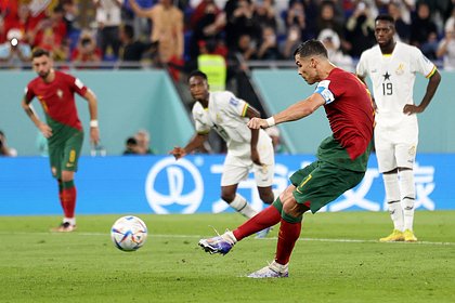 Роналду забил первый мяч на чемпионате мира-2022 и попал в историю