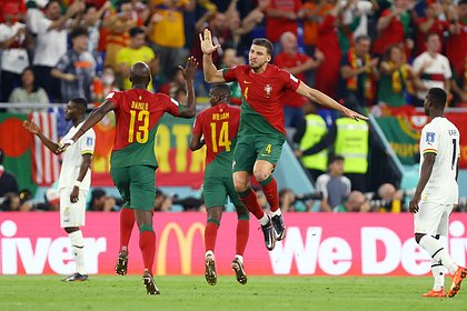 Сборная Португалии обыграла Гану в матче чемпионата мира-2022