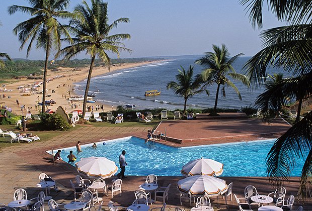 Гоа считается одним из излюбленных индийских курортов