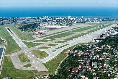 В аэропорту Сочи заявили о планах открыть новый терминал к 2026 году