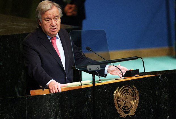 Генеральный секретарь ООН Антониу Гутерриш. Фото: Amr Alfiky / Reuters