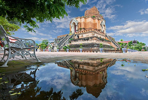Монастырь Ват-Чеди-Луанг в Чиангмае