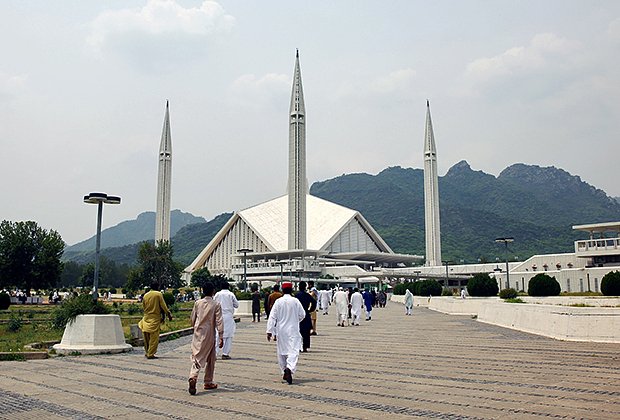 В Исламабаде одной из главных достопримечательностей считается мечеть Фейсала