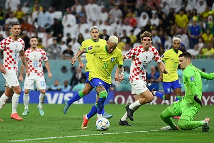 Сборная Хорватии стала первым полуфиналистом чемпионата мира