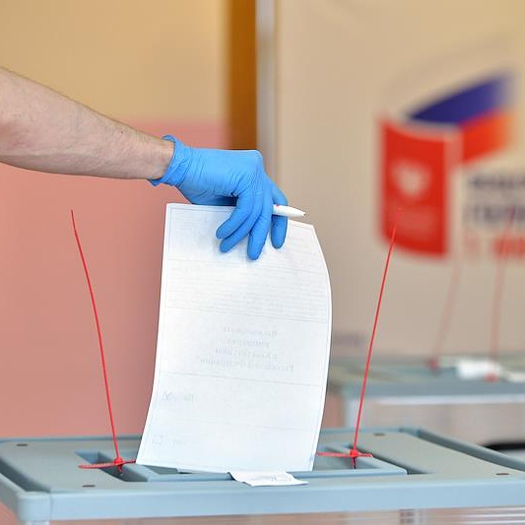 Предлагаем проголосовать. Как голосуют пальцем.