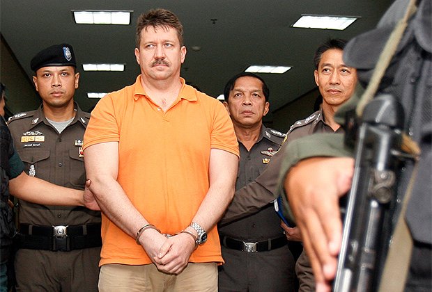 Виктор Бут после задержания в Таиланде