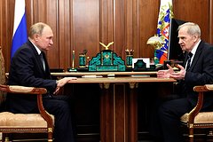Владимир Путин и Валерий Зорькин
