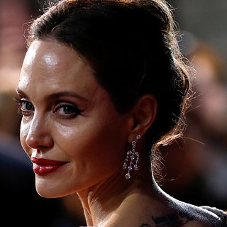 Анджелина Джоли для срисовки