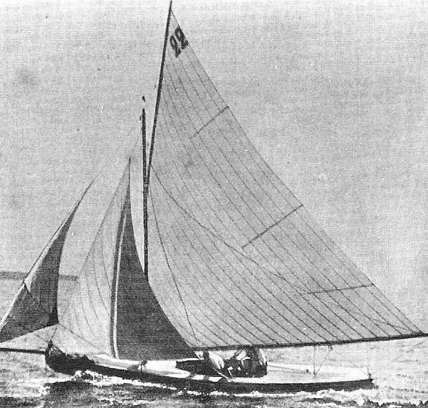 Яхта «Лерина» на Олимпийских играх в 1900 году