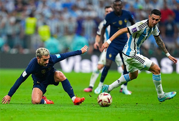 Аргентина — Франция. Анхель ди Мария провел выдающийся матч, который стал для него последним в сборной Аргентины. Прекрасный финал большой карьеры