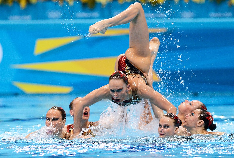 Сборная России по синхронному плаванию на Олимпийских играх в Лондоне