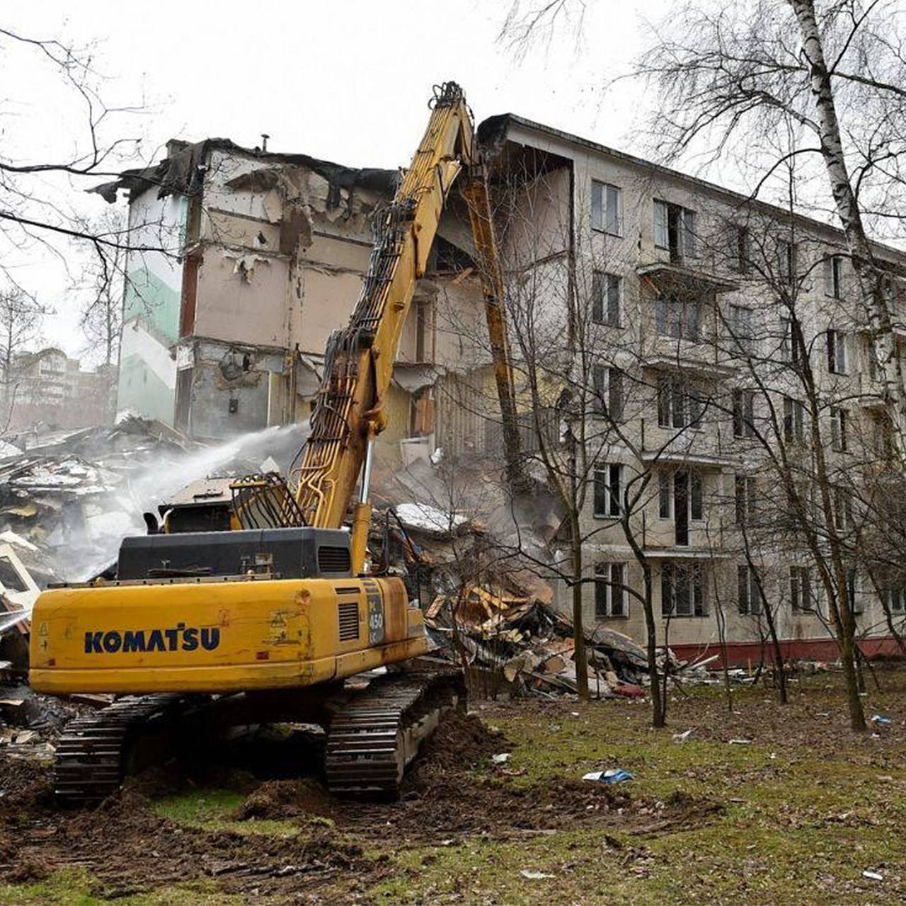 Чистая работа. В Москве запущена система цифрового контроля утилизации  стройотходов. Что это значит для горожан?: Москва: Россия: Lenta.ru