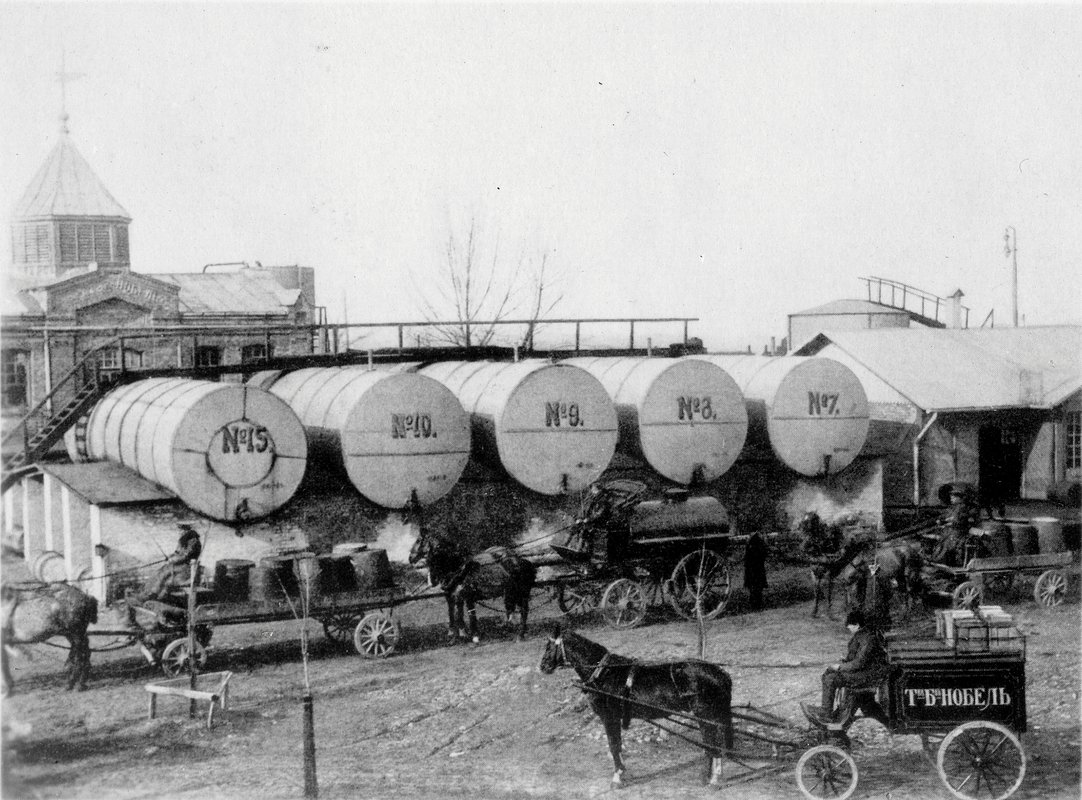 Нефтяная компания братьев Нобель в Баку, 1890-е 