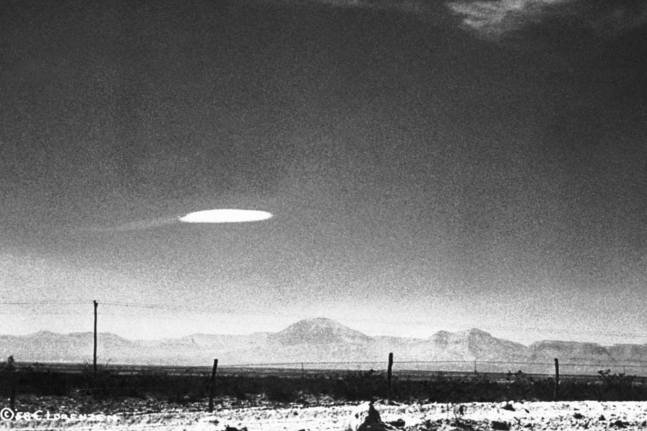 НЛО над штатом Нью-Мексико, 1957 год