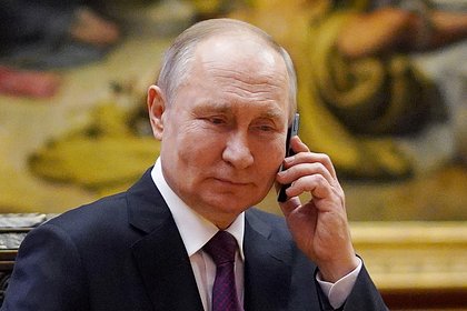 Путин поговорил по телефону с восьмилетней девочкой из Запорожской области