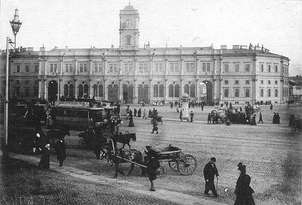 Николаевский (ныне Московский) вокзал в Санкт-Петербурге