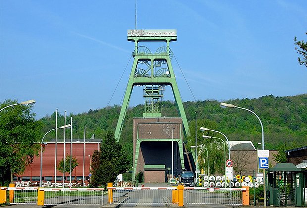 Последняя закрывшаяся в Германии угольная шахта Prosper-Haniel
