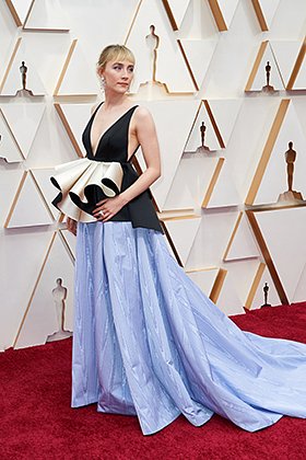 Caption:  February 9, 2020, Hollywood, California, USA: Oscar nominee, SAOIRSE RONAN arrives on the red carpet of The 92nd Oscars at the Dolby Theatre in Hollywood, CA on Sunday, February 9, 2020. (Credit Image: Global Look Press/Keystone Press Agency)
Photographer: © AMPAS
Source: Keystone Press Agency