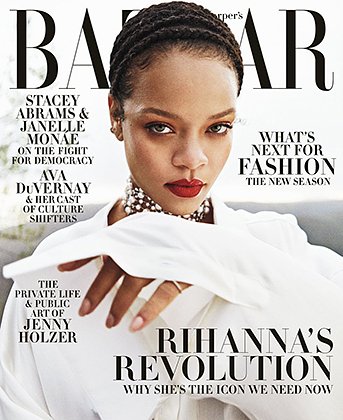 Рианна на обложке Harper's Bazaar, 2020 год