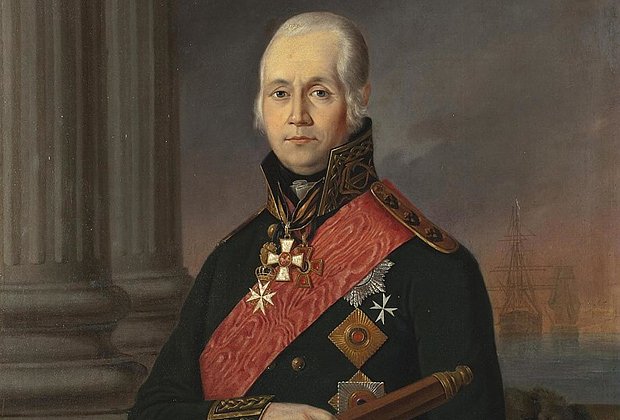 «Портрет адмирала Ф.Ф. Ушакова». Изображение: Государственный Эрмитаж / Wikimedia